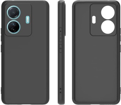 Mobile Back Cover Bumper Case for Vivo T1 4G(Black, Shock Proof, Silicon, Pack of: 1)