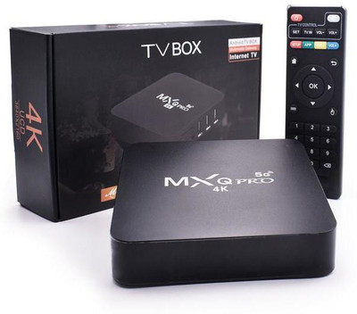DARK MXQ PRO Android HD TV Box with 2GB Ram/16GB Rom Wi-Fi Limited Edition with Expansion Pack Only(Code in the Box - for Wii U)