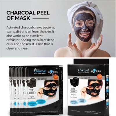 GFSU - Charcoal Peel off Mask Combo Pack(150 ml)