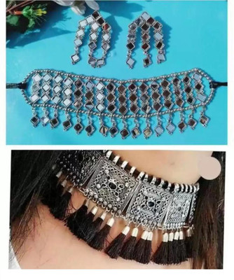 Samridhi DC Alloy Silver Silver Jewellery Set(Pack of 1)