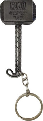 S Mark Metal Keychain Silver Color For Men And Women | Pack Of 1 | ( Thor Avengers) Key Chain