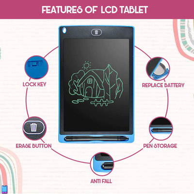 GoodsNet LCD Tablate 8.5 Inch - 1539(Multicolor)