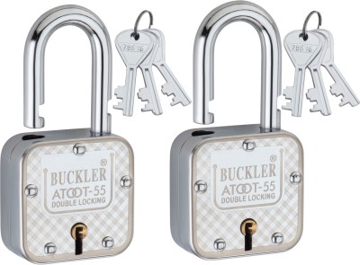 BUCKLER Iron Chrome, Polished Deadbolts(Silver, Gold)