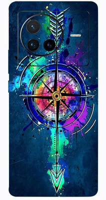 BUGGU VIVO X80 5G, vivo x80 5g Mobile Skin(Color Compass Skin With High Matte Finish.)