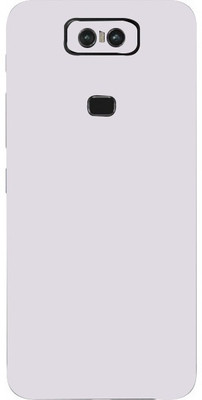 AsSkin Asus 6Z Mobile Skin(Ultra Super White Matte Skin With High Gloss Finish).)