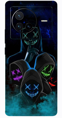 BUGGU VIVO X80 5G, vivo x80 5g Mobile Skin(Mask Neon Skin With High Matte Finish.)