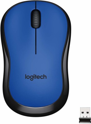 BGTRDRS M221 Wireless Mouse, Silent Buttons, 2.4 GHz with USB Mini Receiver, Wireless Optical Mouse(2.4GHz Wireless, Blue)