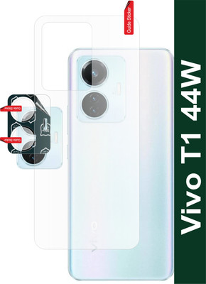 TRUSTin.ONLINE Back Tempered Glass for Vivo T1 44W, T1 44W(Pack of 2)