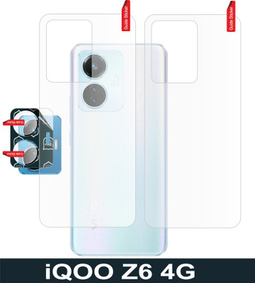 TRUSTin.ONLINE Back Tempered Glass for iQOO Z6 4G, Z6 4G(Pack of 3)