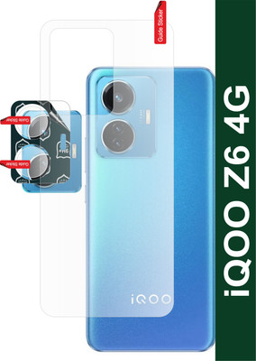 TRUSTin.ONLINE Back Tempered Glass for iQOO Z6 4G, Z6 4G(Pack of 2)