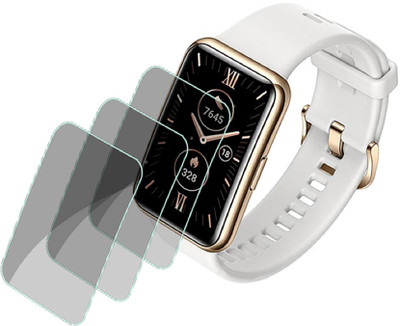 XAZE Screen Guard for Huawei Watch Fit Elegant Smartwatch(Pack of 3)