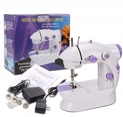 IBS NEW Mini Portable Functional Machine for Home Stitching Machine ,Tailor Machines Electric Sewing Machine( Built-in Stitches 6)