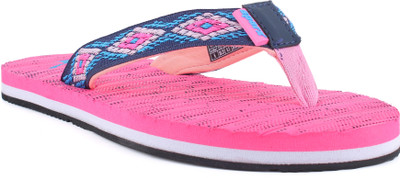 Sparx Women Flip Flops(Pink , 7)