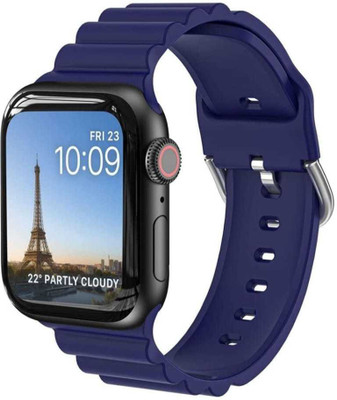HRYFiNE NEW DESIGN 5.0 BLUETOOTH CALLING WITH FULL HD DISPLAY Smartwatch(Navy Blue Strap, REGULAR)