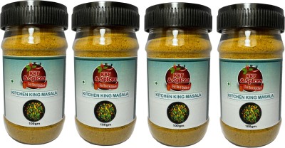 kitchen king food & spices Kitchen King Masala ( Mix Spices Pack of Four ) 100 Gm Jar(4 x 0.1 kg)