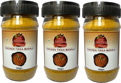 kitchen king food & spices Chicken Tikka Masala ( Mix Spices Pack of Three ) 100 Gm(3 x 0.1 kg)