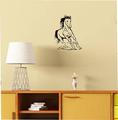 Varadvinayak 35 cm Wall Art. Self Adhesive Sticker(Pack of 1)
