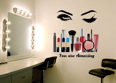 DivineDesigns 56 cm You are Amazing Girl Self Adhesive Sticker(Pack of 1)