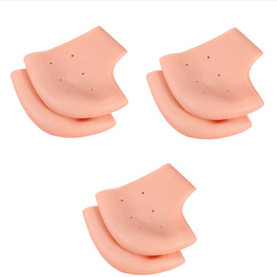 dazzleartenterprise Silicone Gel Heel Pad Socks for Pain Relief - 1 Pair Heel Support(Multicolor)