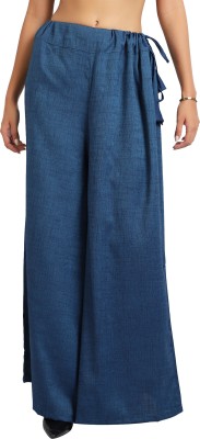 ROXBURGHI Relaxed, Regular Fit Women Blue Trousers