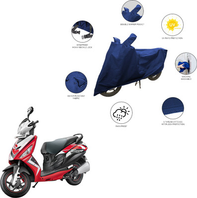 SS FOR YOUR SMART NEEDS Two Wheeler Cover for Hero(Maestro Edge 125, Blue)