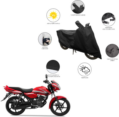 SS FOR YOUR SMART NEEDS Two Wheeler Cover for TVS(Pheonix, Black)