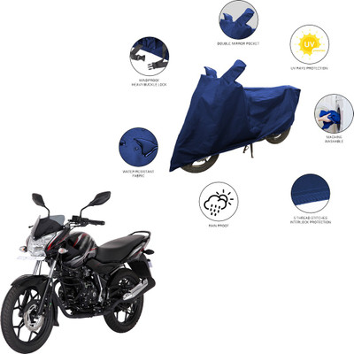 SS FOR YOUR SMART NEEDS Two Wheeler Cover for Bajaj(Discover 150 s, Blue)