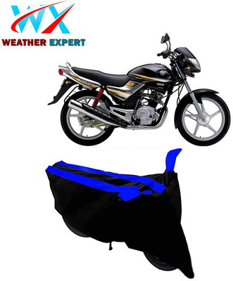 WEATHER EXPERT Two Wheeler Cover for Yamaha(Libero, Black, Blue)