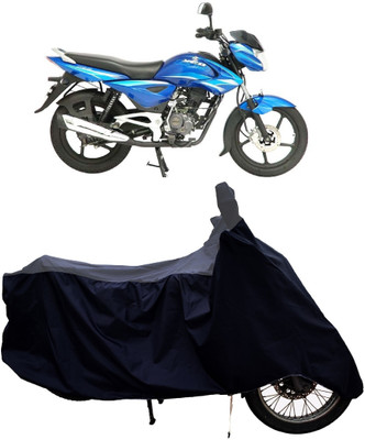 Tricway Two Wheeler Cover for Bajaj(XCD 135, Grey, Black)