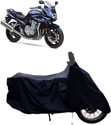 Tricway Two Wheeler Cover for Suzuki(Bandit, Grey, Blue)