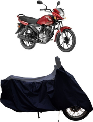Tricway Two Wheeler Cover for Yamaha(Saluto RX BS6, Grey, Black)