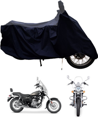 Tricway Two Wheeler Cover for Bajaj(Cruiser BS6, Grey, Black)
