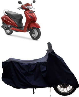 Tricway Two Wheeler Cover for Honda(Activa 4G, Grey, Black)