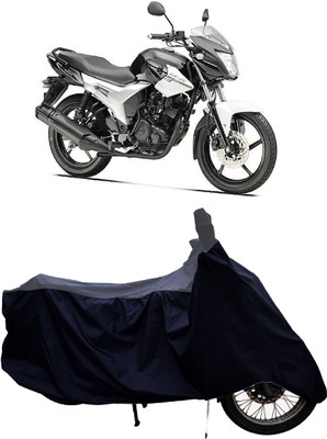 Tricway Two Wheeler Cover for Yamaha(SZ R, Grey, Black)