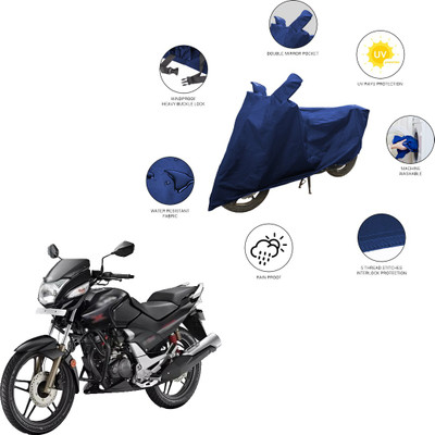 SS FOR YOUR SMART NEEDS Two Wheeler Cover for Hero(CBZ Extreme, Blue)