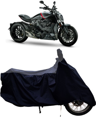 Tricway Two Wheeler Cover for Ducati(XDiavel, Grey, Black)