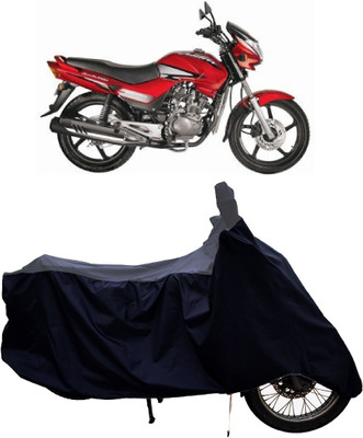 Tricway Two Wheeler Cover for Hero(Ambition, Grey, Black)