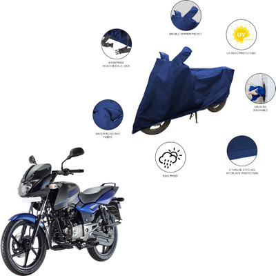 SS FOR YOUR SMART NEEDS Two Wheeler Cover for Bajaj(Pulsar 150, Blue)
