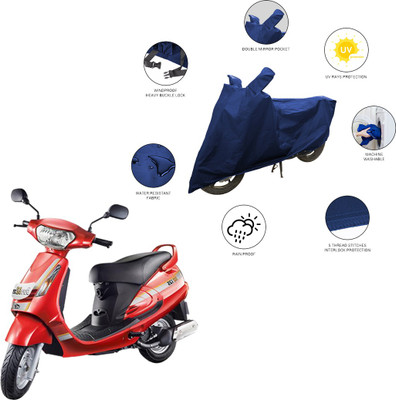 SS FOR YOUR SMART NEEDS Two Wheeler Cover for Mahindra(Duro 125, Blue)