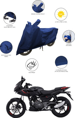 SS FOR YOUR SMART NEEDS Two Wheeler Cover for Bajaj(Pulsar 180F BS6, Blue)