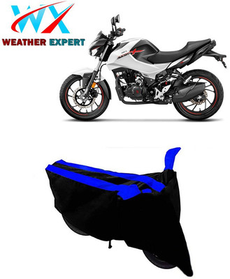 WEATHER EXPERT Two Wheeler Cover for Hero(Xtreme, Black, Blue)