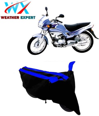 WEATHER EXPERT Two Wheeler Cover for Kinetic(Boss, Black, Blue)