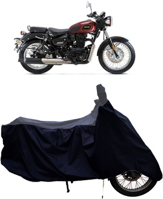 Tricway Two Wheeler Cover for Benelli(Imperiale 400, Grey, Black)