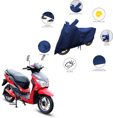 SS FOR YOUR SMART NEEDS Two Wheeler Cover for Hero Electric(Dash, Blue)