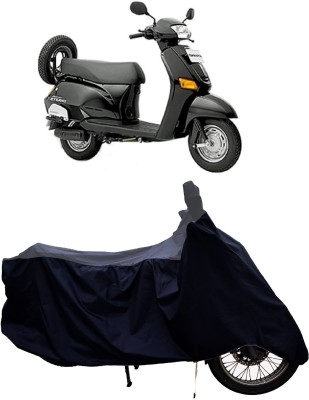 Tricway Two Wheeler Cover for Honda(Eterno, Grey, Blue)