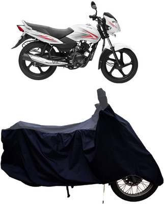 Tricway Two Wheeler Cover for TVS(Sport ES, Grey, Black)