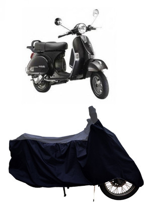 Tricway Two Wheeler Cover for LML(Star Euro, Grey, Black)