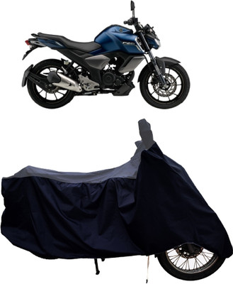 Tricway Two Wheeler Cover for Yamaha(FZ S FI New, Grey, Black)
