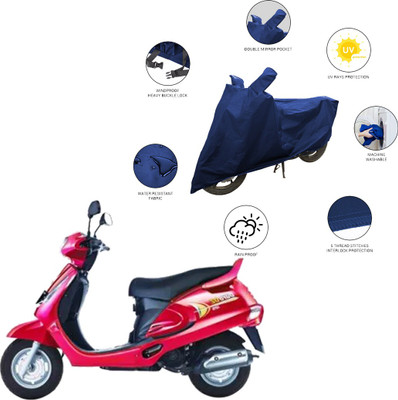 SS FOR YOUR SMART NEEDS Two Wheeler Cover for Mahindra(Duro, Blue)
