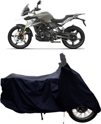 Tricway Two Wheeler Cover for BMW(G 310 GS, Grey, Black)